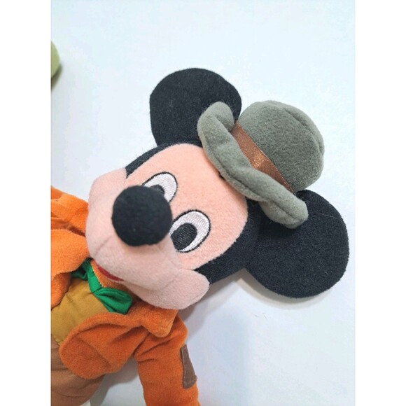 Disney Mickey's Christmas Carol Scrooge McDuck Bob Crachit Mouse Plush 11" Set - Picture 4 of 7